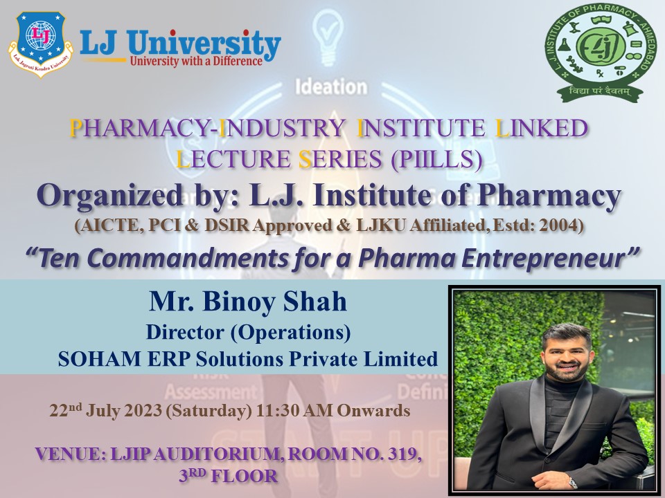 Ten Commnadments for the pharma entrepreneur