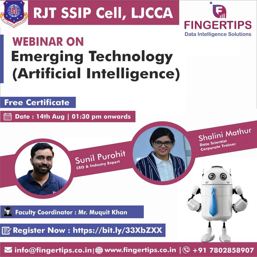 Live Webinar on Emerging Technology - Artificial Intelligence